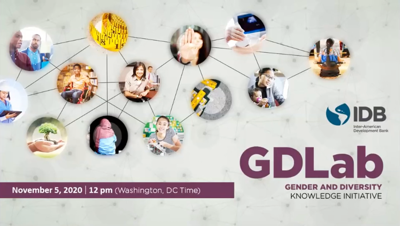 Lanzamiento del GDLab, la Iniciativa de Conocimiento sobre Género y Diversidad del BID