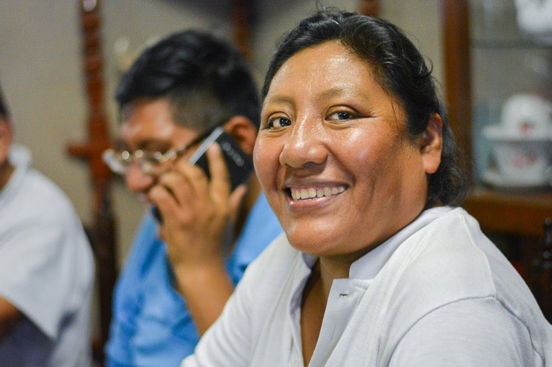 PROMOTING THE FINANCIAL INCLUSION OF WOMEN AND INDIGENOUS PEOPLE IN PERU.