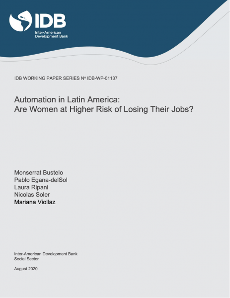 Automation in Latin America: Are Women at Higher Risk of Losing Their Jobs?