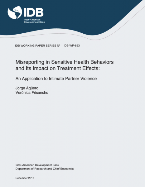 Misreporting in Sensitive Health Behaviors and Its Impact on Treatment Effects: An Application to Intimate Partner Violence