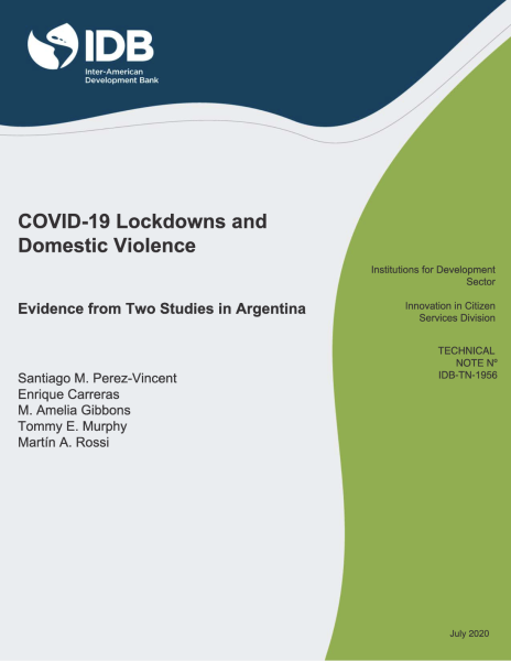 COVID-19 Lockdowns and Domestic Violence: Evidence from Two Studies in Argentina