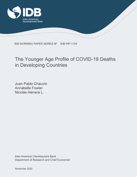 The Younger Age Profile of COVID-19 Deaths in Developing Countries